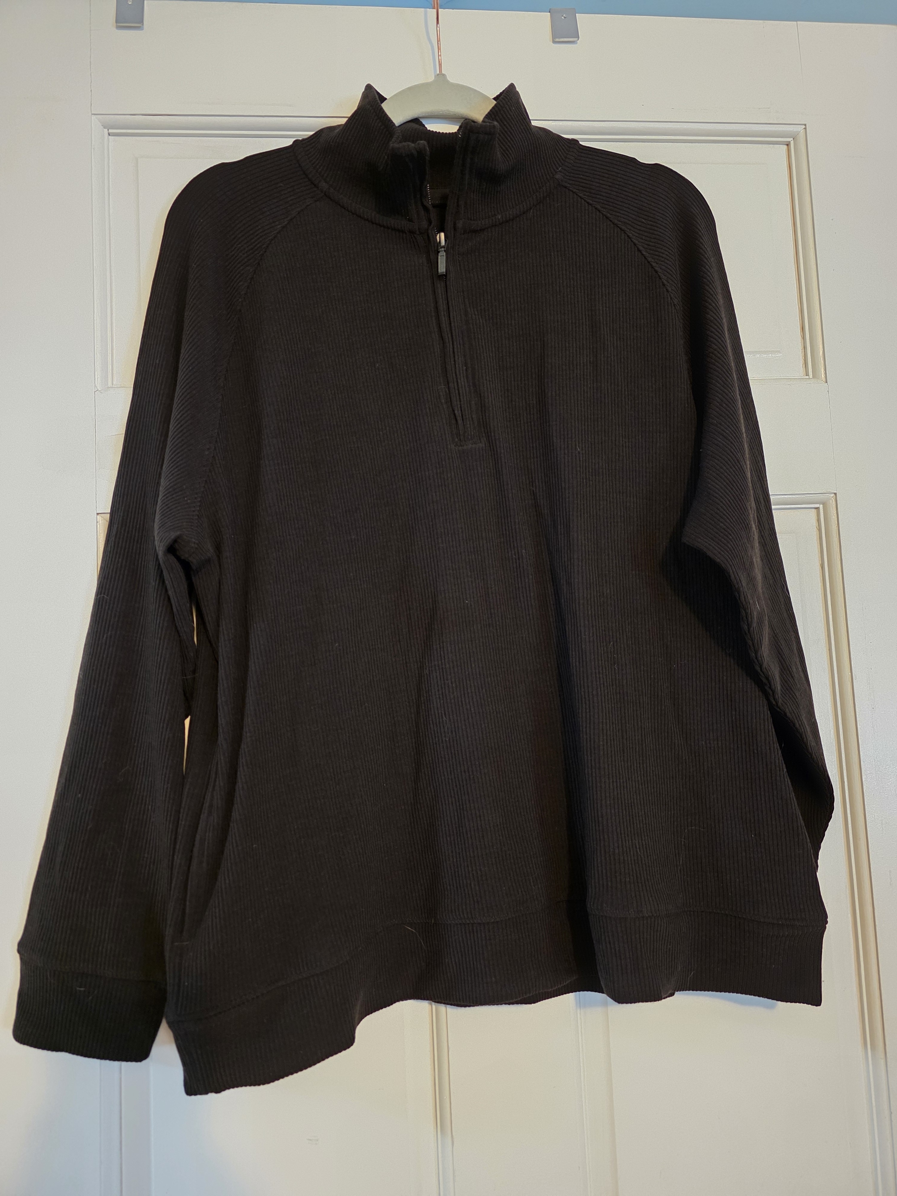 Woolx Quinn - Merino Wool Ribbed 1/2 Zip